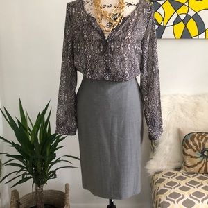 Old Navy Low Waist Pencil Skirt